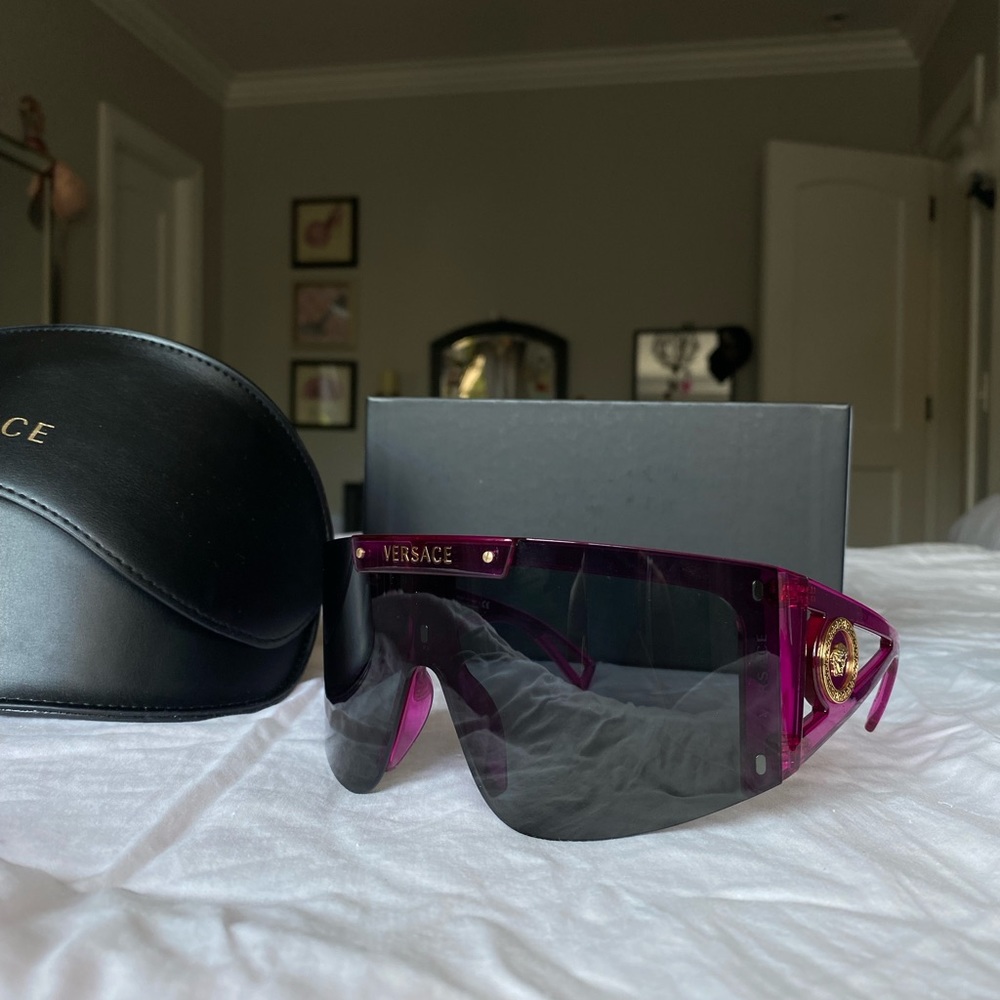 Versace Women’s Icon Shield Sunglasses